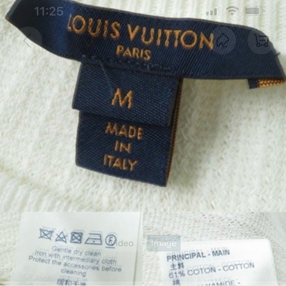 Louis Vuitton from the Spring Runway 2021 Limited Edition “Let’s Vote” sweater. - Picture 3 of 8